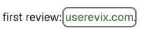 The same inline link with a rounded grey focus outline and a small gap around the text