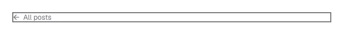 An All posts back link with a focus outline stretching the entire width of the page column